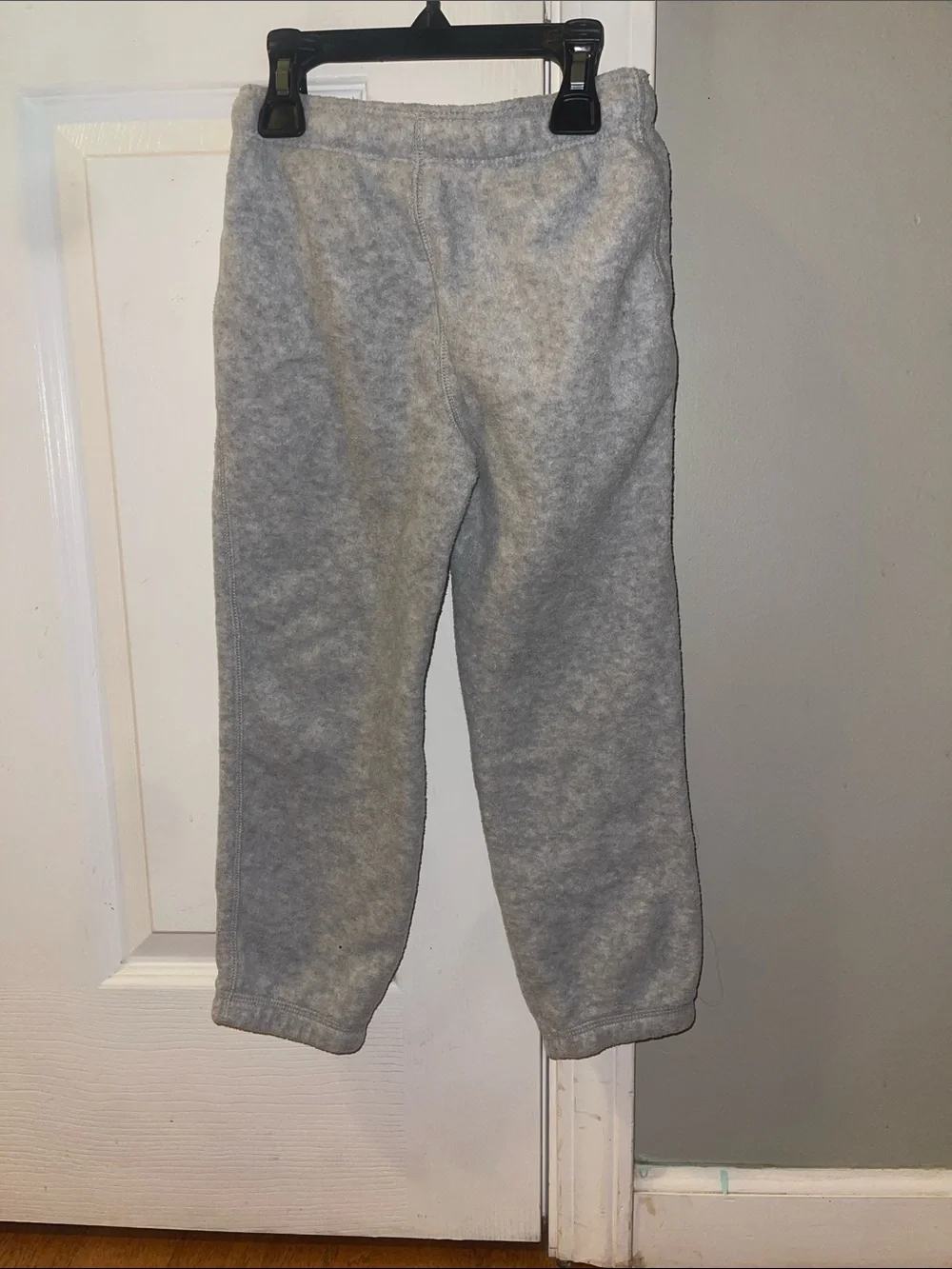 Carter's Light Gray Fleece Sweatpants - Kids